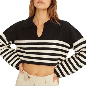 Lucca boutique Crescent Corbin cropped sweater